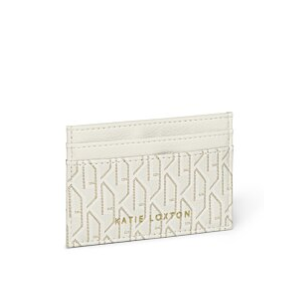 Katie Loxton Signature Cardholder Off White