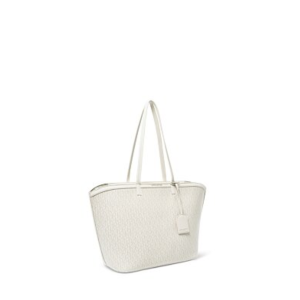 Signature tote bag off white