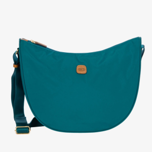 X-collection borsa mezzaluna tracolla sea green