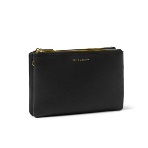 Pochette duo pouch black