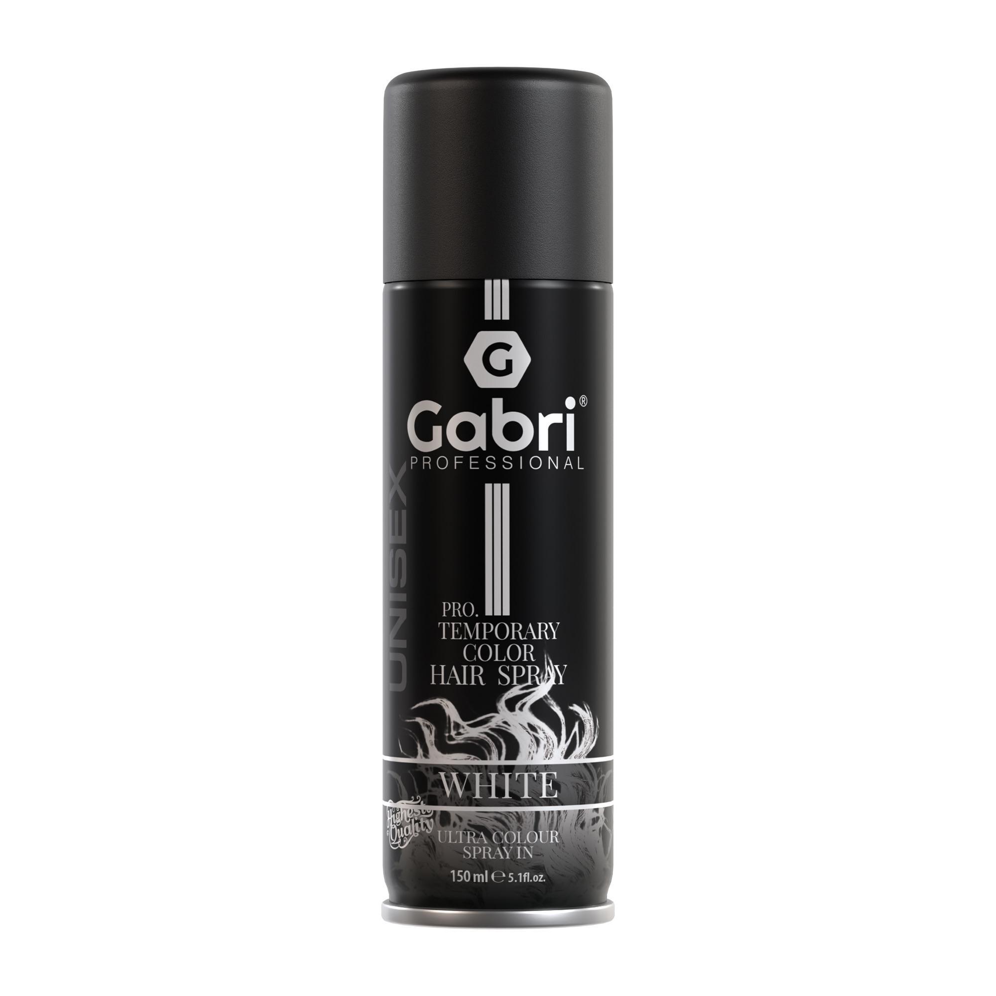 Gabri Spray Colorante Pro Temporary Bianco 150ml