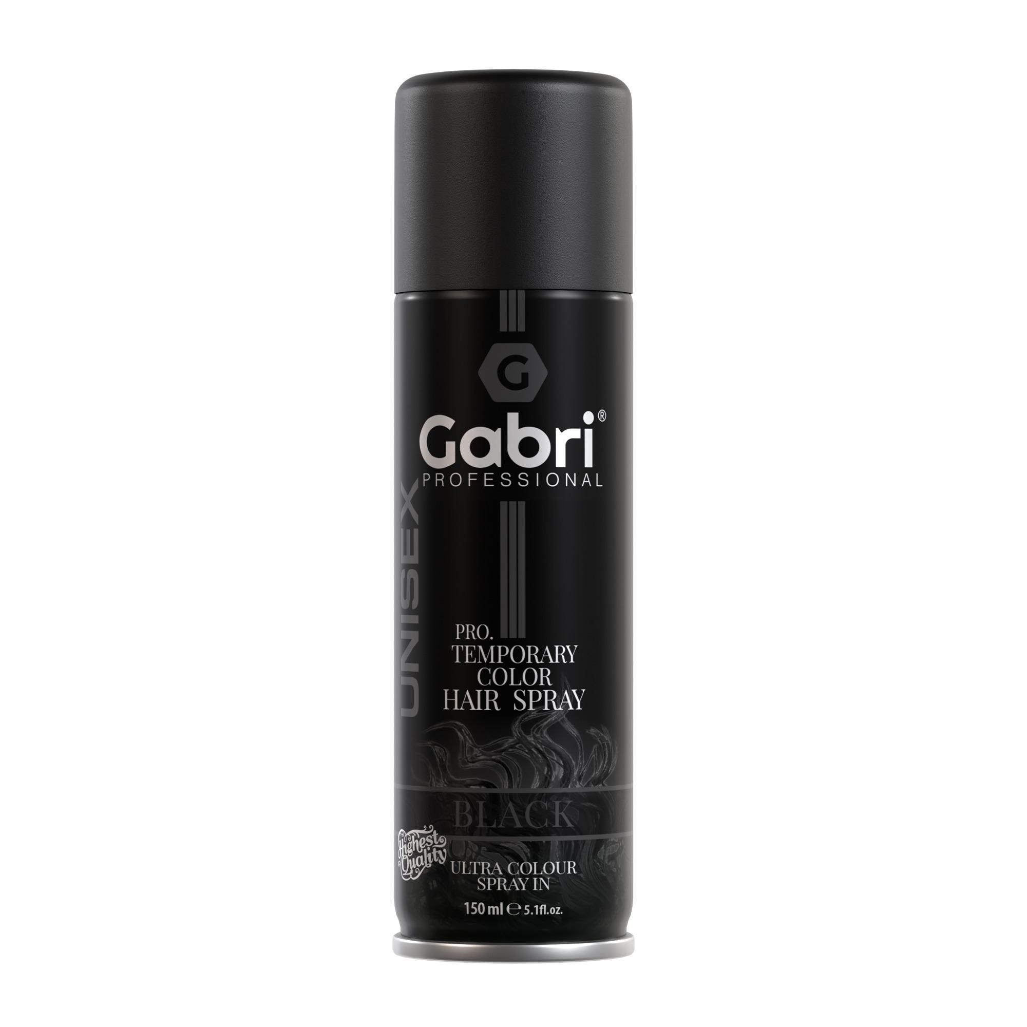 Gabri Spray Colorante Pro Temporary Nero 150ml