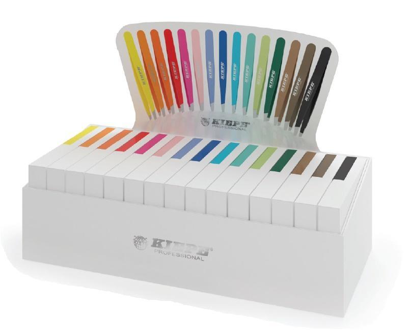 Kiepe Espositore 15PZ Pinzette Colorate