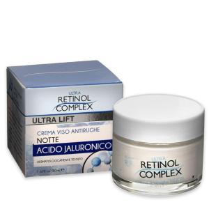 Retinol complex crema viso antirughe notte acido jaluronico 50ml 105