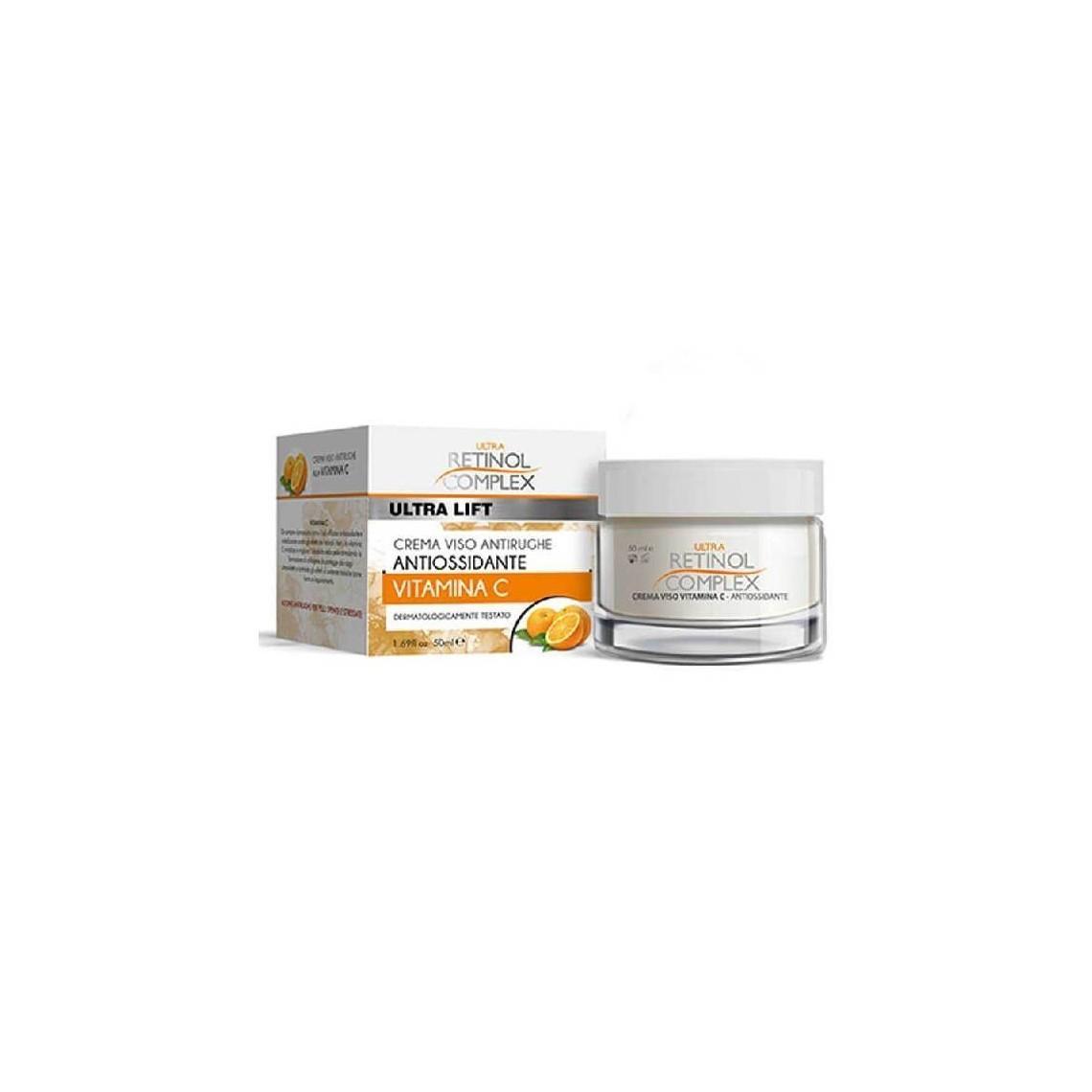 Retinol Complex Crema Viso Antirughe Antiossidante Vitamina C 50ML 111