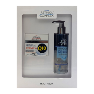 Retinol complex beauty box conf. crema viso coenzima q10 50ml + struccante bifasico 200ml