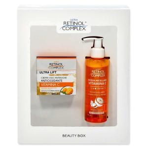 Retinol complex beauty box conf. crema viso vitamina c 50 ml + acqua micellare 200ml