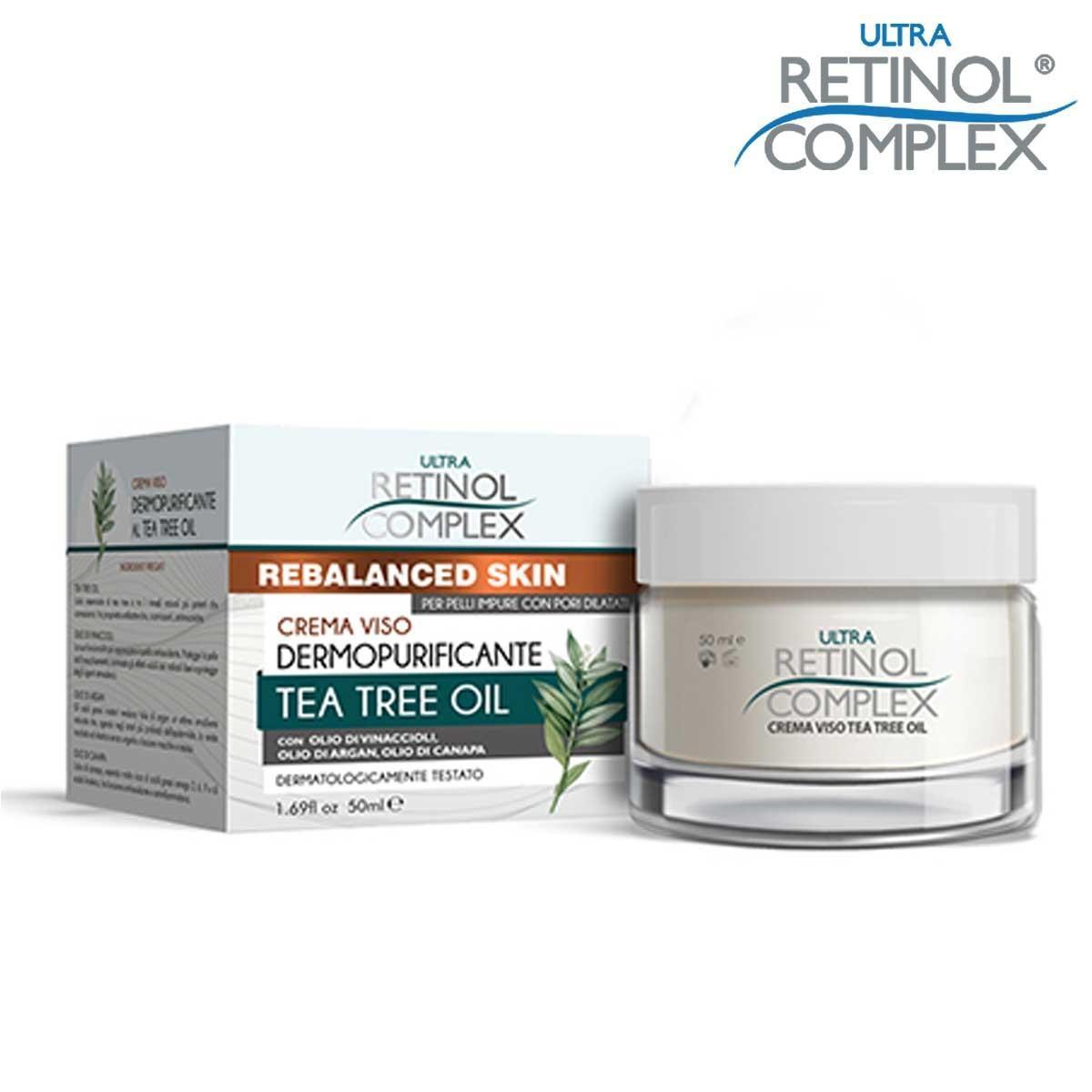 Retinol Complex Crema Viso Dermopurificante Tea Tree Oil 50ML