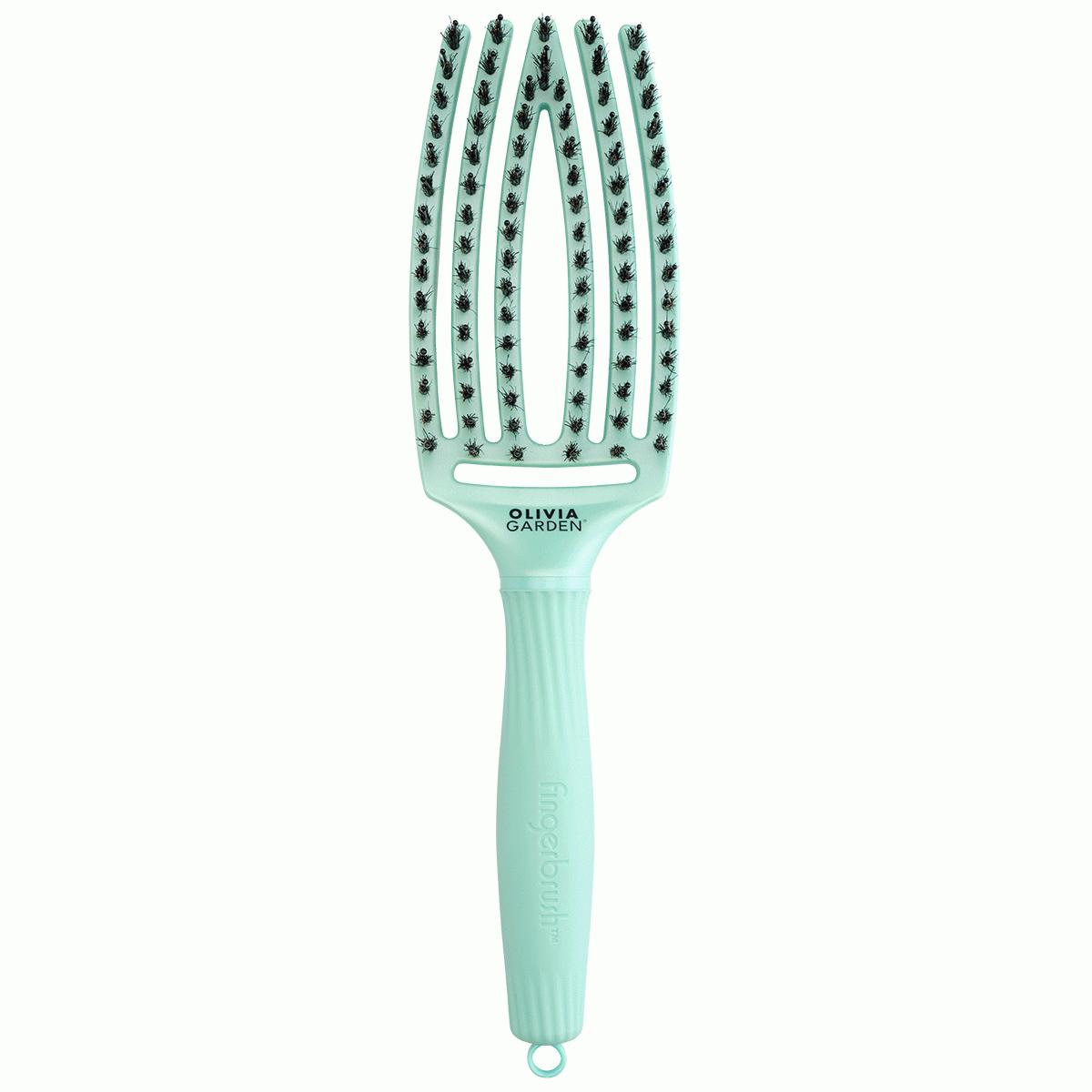 Olivia Garden Spazzola Finger Artic Teal Me 41897